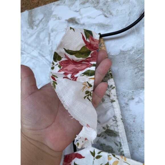 Reformation Spaulding Linen Midi Dress in bouquets printed size 6 - Picture 3 of 12